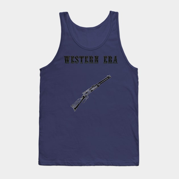 Western Era - Winchester Rifle Tank Top by The Black Panther